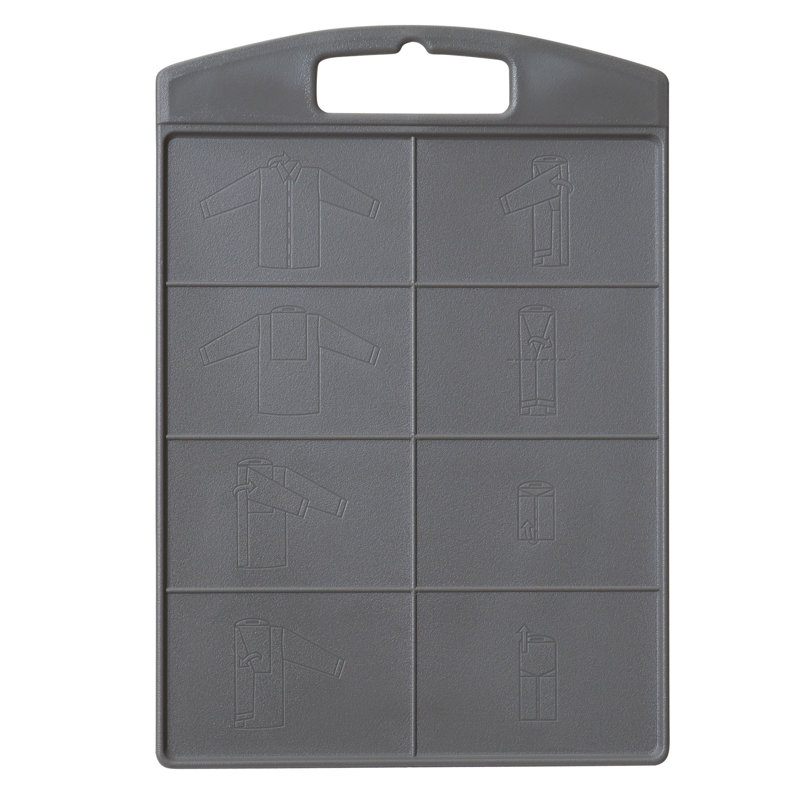 Household Essentials Shirt Folding Board for Laundry Room Organizer